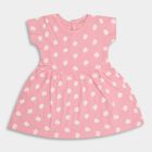 Infant Girls' 100% Cotton Frock , Light Pink, small image number null