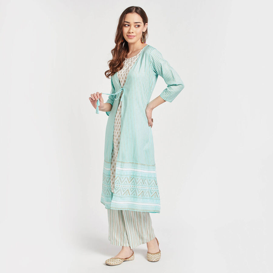 All Over Print Kurta, Light Green, large image number null