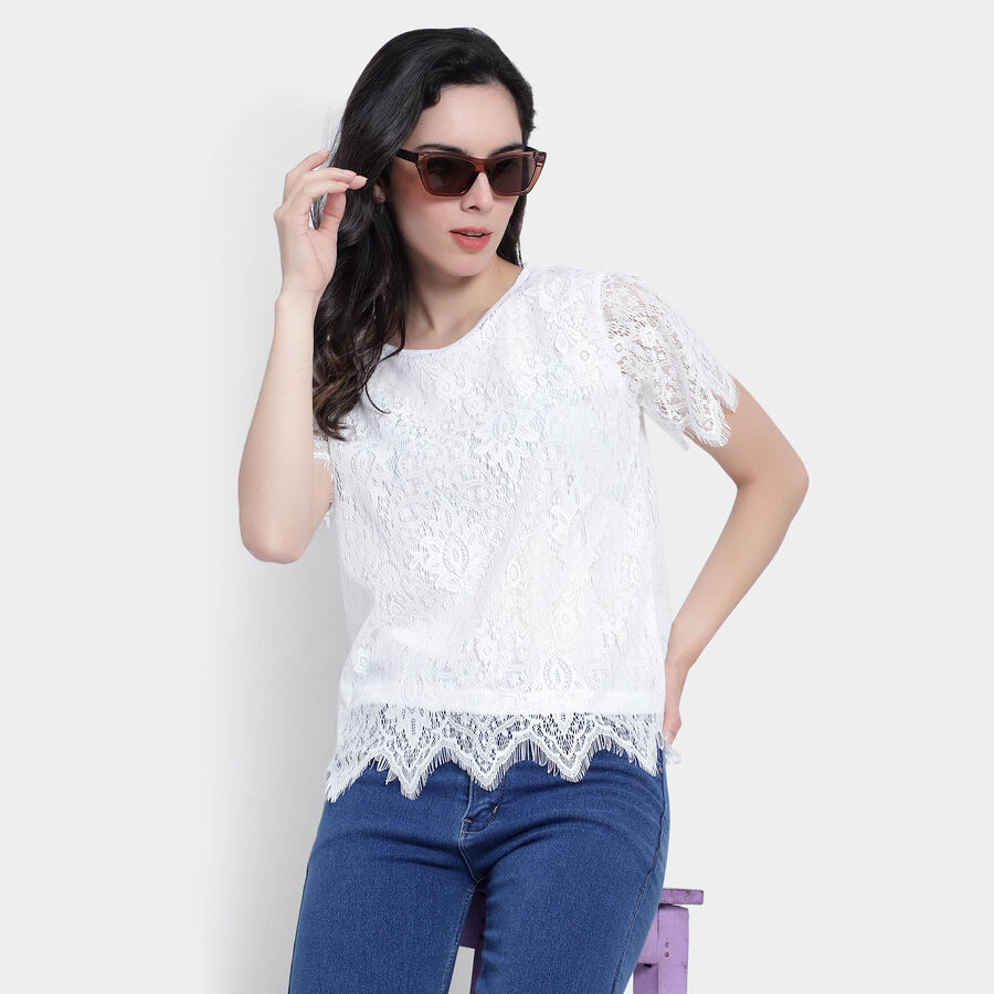 Solid Top, White, large image number null