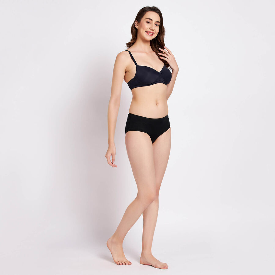 Solid Bra, Navy Blue, large image number null