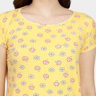 Ladies' Nighty, पीला, small image number null