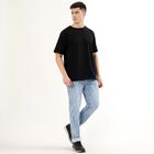 Men's Light Stonewashed Skinny Fit Jeans, Light Blue, small image number null