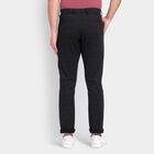 Men's Slim Fit Casual Trousers , गहरा ग्रे, small image number null