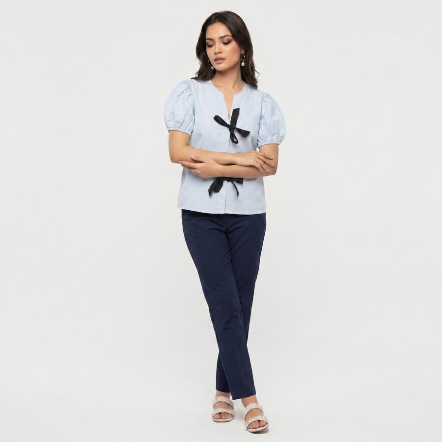 Ladies' Shirt, हल्का नीला, large