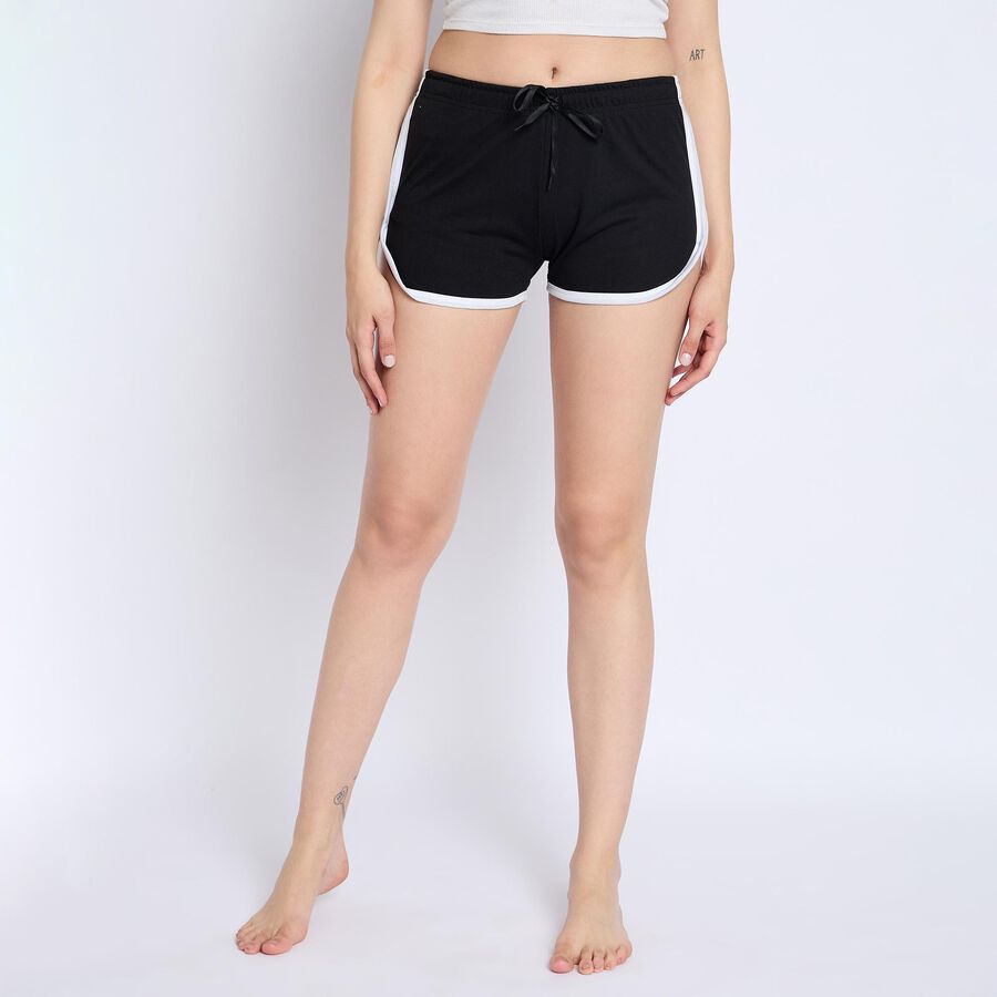 Ladies' Shorts , Black, large image number null
