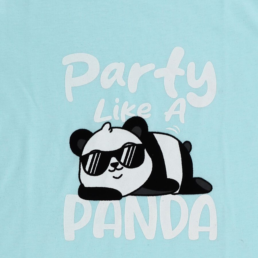 Girls' T-Shirt, एक्वा, large image number null