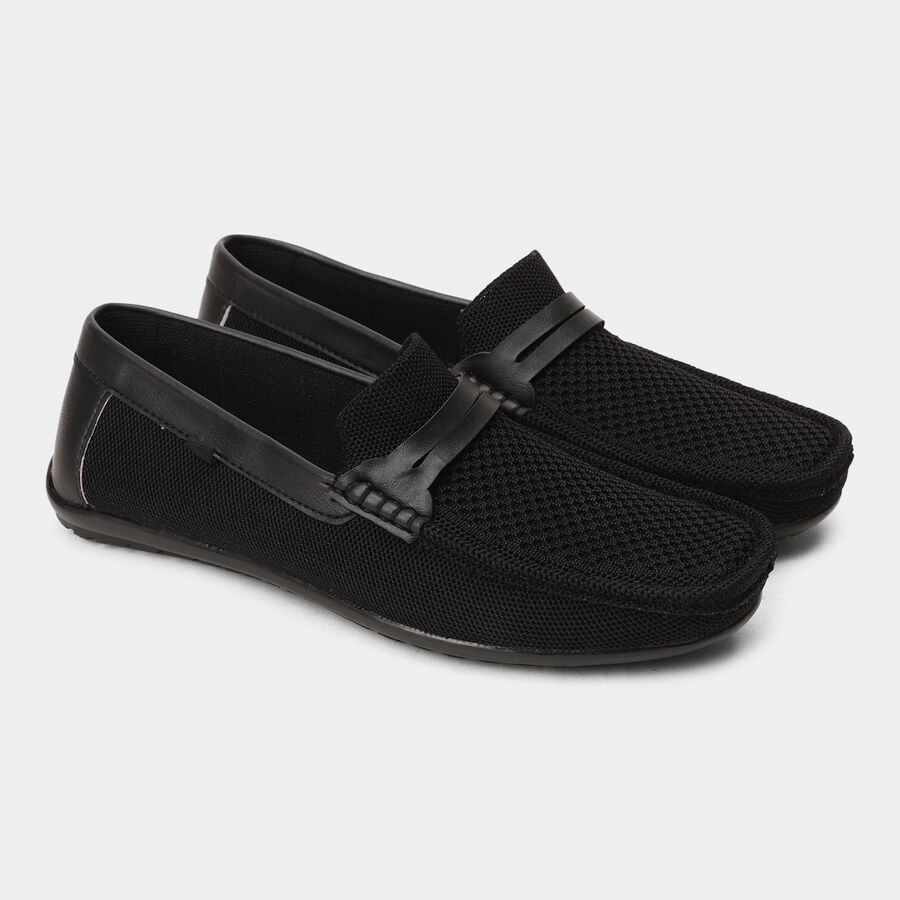 Mens' Casual Shoes, काला, large image number null