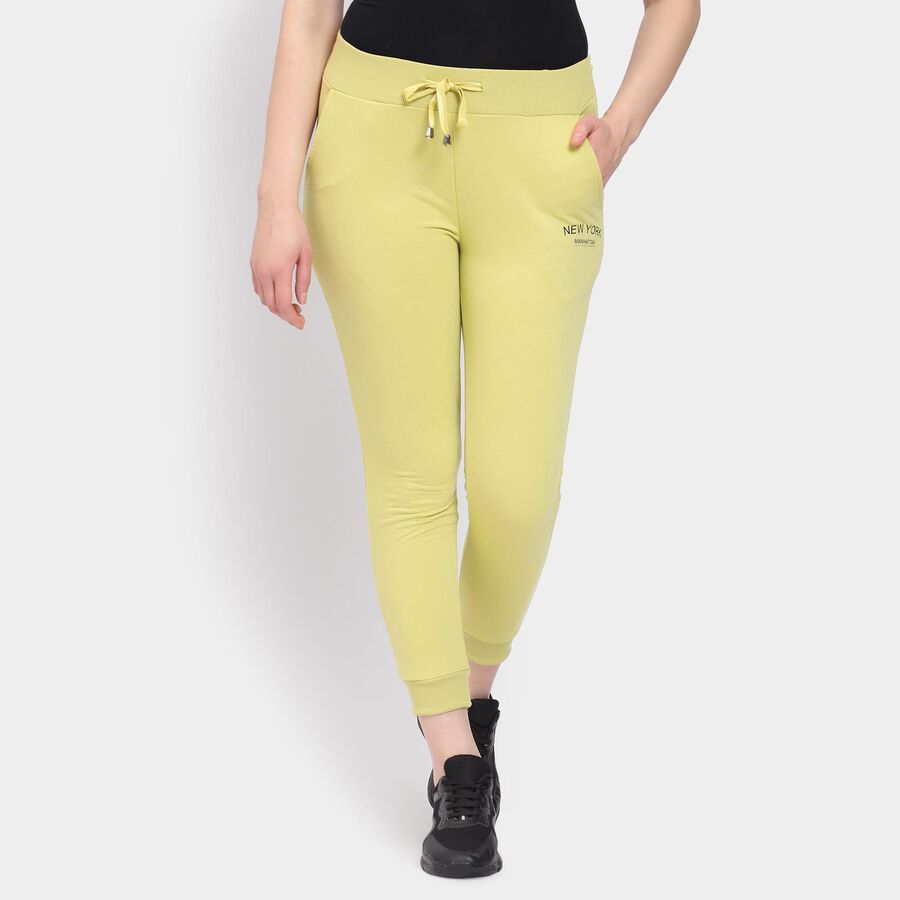 Ladies' Track Pants, Lemon, large