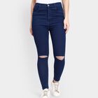Ladies' Jeans, Mid Blue, small image number null