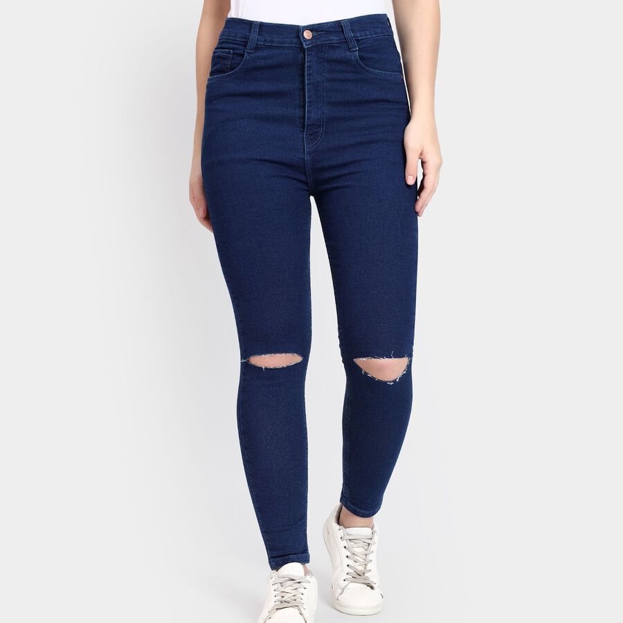 Ladies' Jeans, Mid Blue, large image number null