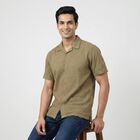 Men's Green Casual Shirt, Light Green, small