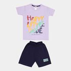 Printed Baba Suit, Lilac, small image number null