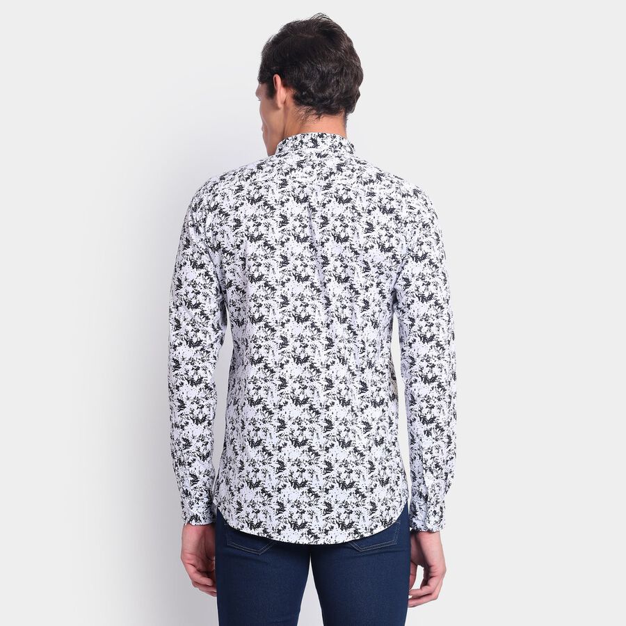 Men's 100% Cotton Casual Shirt, काला, large image number null