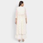Ladies' Ethnic Set , Off White, small image number null