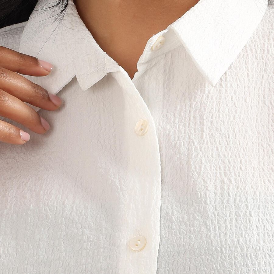 Ladies' Shirt, Off White, large image number null