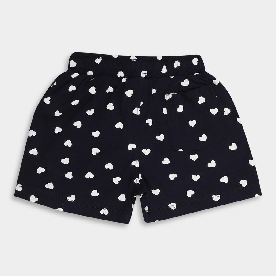 Girls' Shorts, Navy Blue, large image number null
