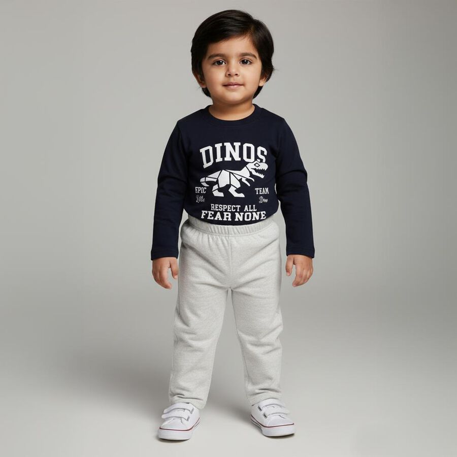 Infants' Baba Suit, Navy Blue, large image number null