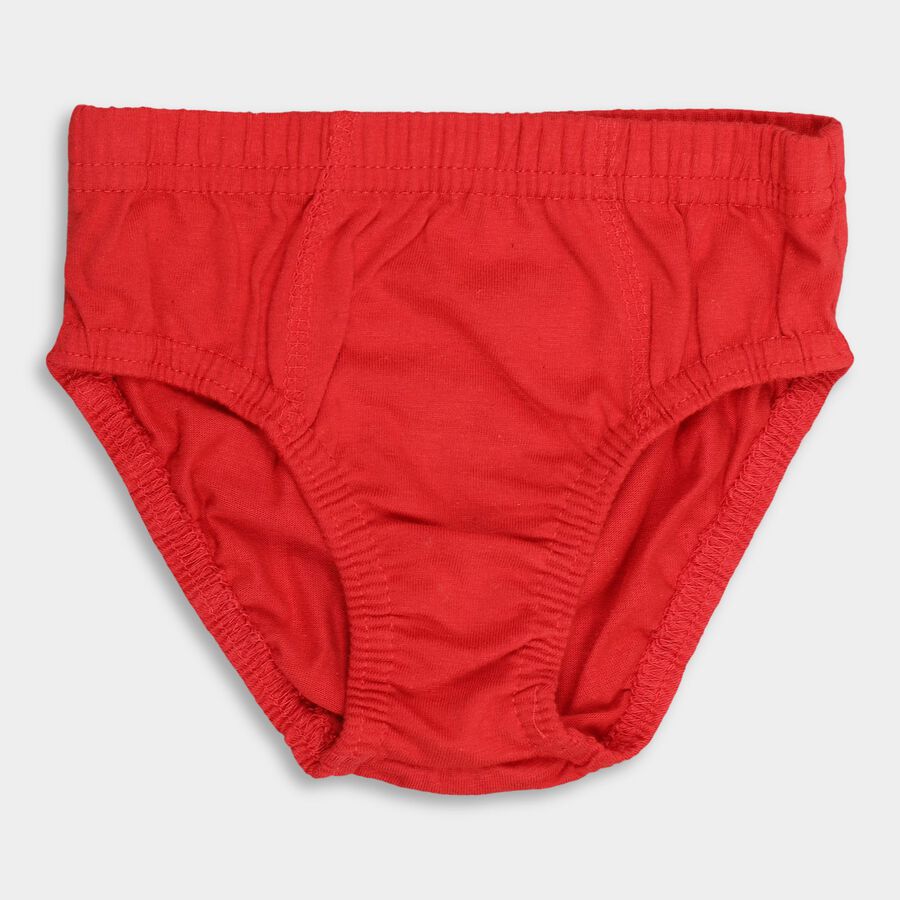 Boy's Cotton Briefs, सफ़ेद, large image number null