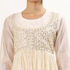 Ladies' Kurta, ऑफ व्हाइट, small image number null