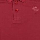 Boys Pink Polo Neck Polo Boys T-Shirt, गुलाबी, small
