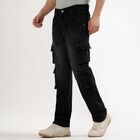 Men's 100% Cotton Jeans , Black, small image number null