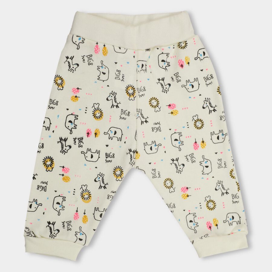 Infants' 100% Cotton Pyjama , White, large image number null