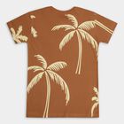 Boys' 100% Cotton Half Sleeves T-Shirt , भूरा, small image number null
