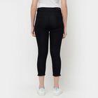 Bleached High Rise Skinny Jeans, Black, small image number null