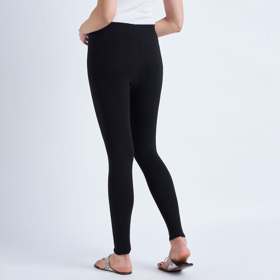 Ladies' Churidar, Black, large image number null