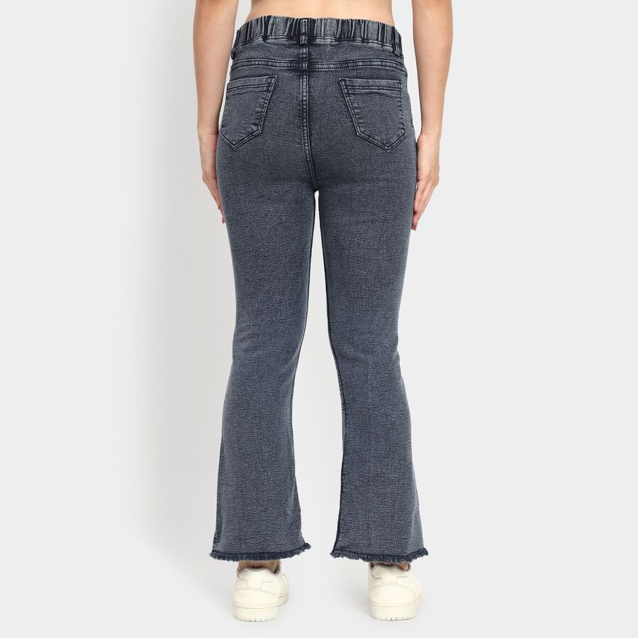 Ladies' Jeans, गहरा नीला, large image number null