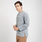 Printed Kurta, Light Blue, small image number null