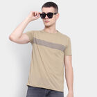 Round Neck T-Shirt, Beige, small image number null