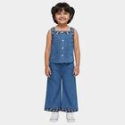 Girls' Capri Set, Light Blue, small