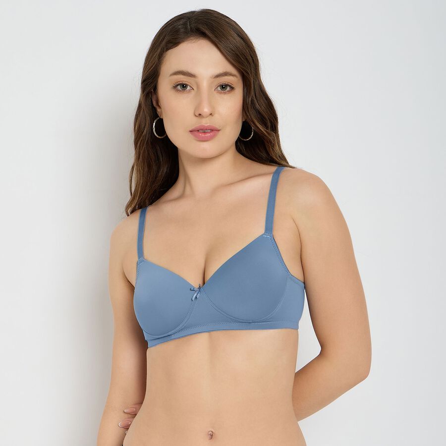 Ladies' Bra , Mid Blue, large image number null