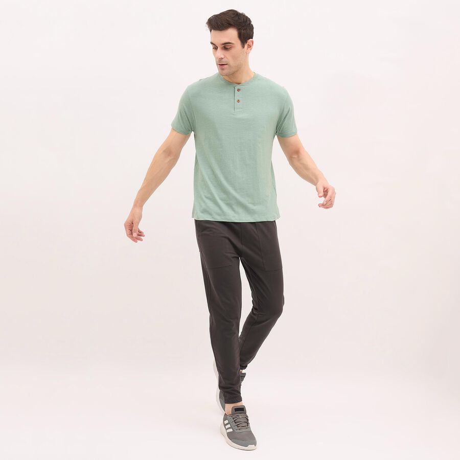 Men's Jogger Track Pants, Dark Grey, large image number null