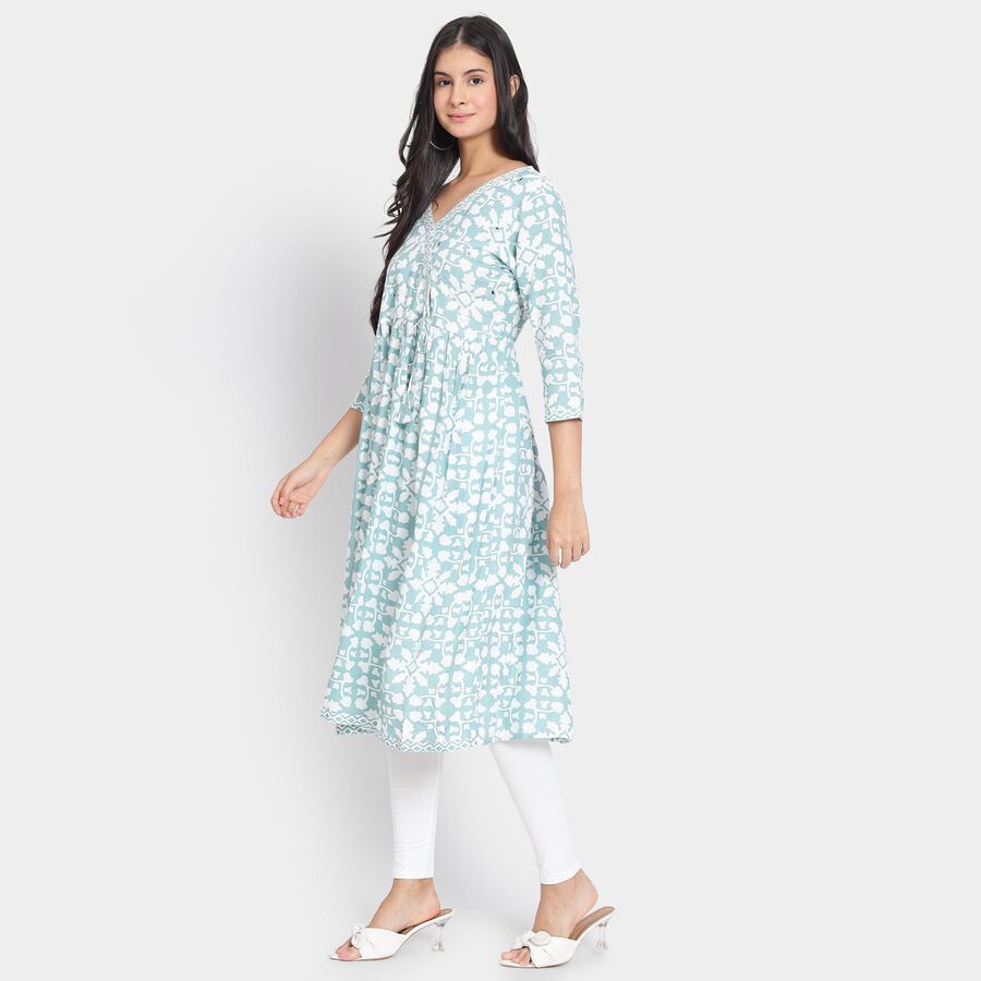 Ladies' Kurta, Light Blue, large image number null