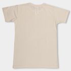 Boys' Half Sleeves T-Shirt, Beige, small image number null