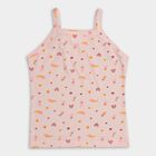 Girls' 100% Cotton Vest (Pack of 2), Pink, small image number null