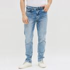 Men's Light Blue Slim Fit Jeans, हल्का नीला, small image number null