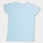 Girls' T-Shirt, Light Blue, small