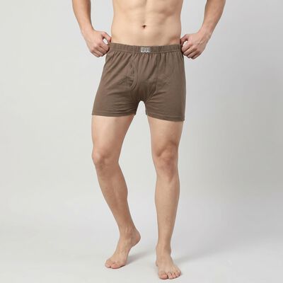 Men's Beige Regular Fit Trunks