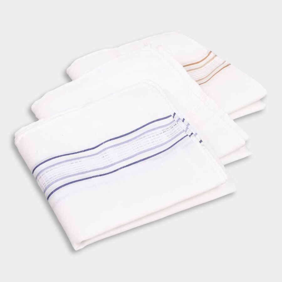 Men's Hanky, White, large image number null