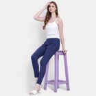 Solid Churidar, Navy Blue, small image number null