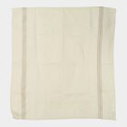 Men's Olive Green Striped Pack of 3 Handkerchief, ओलिव, small
