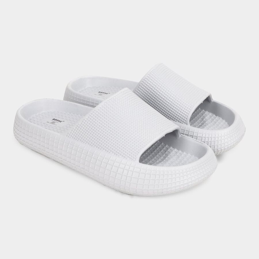 Men's Slippers, Grey, large image number null