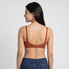 Women's Brown Wire-Free T-Shirt Bra, भूरा, small