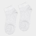 Girls Solid Basic Socks, Light Grey, small image number null
