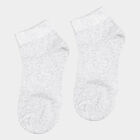 Girls Solid Basic Socks, Light Grey, small image number null