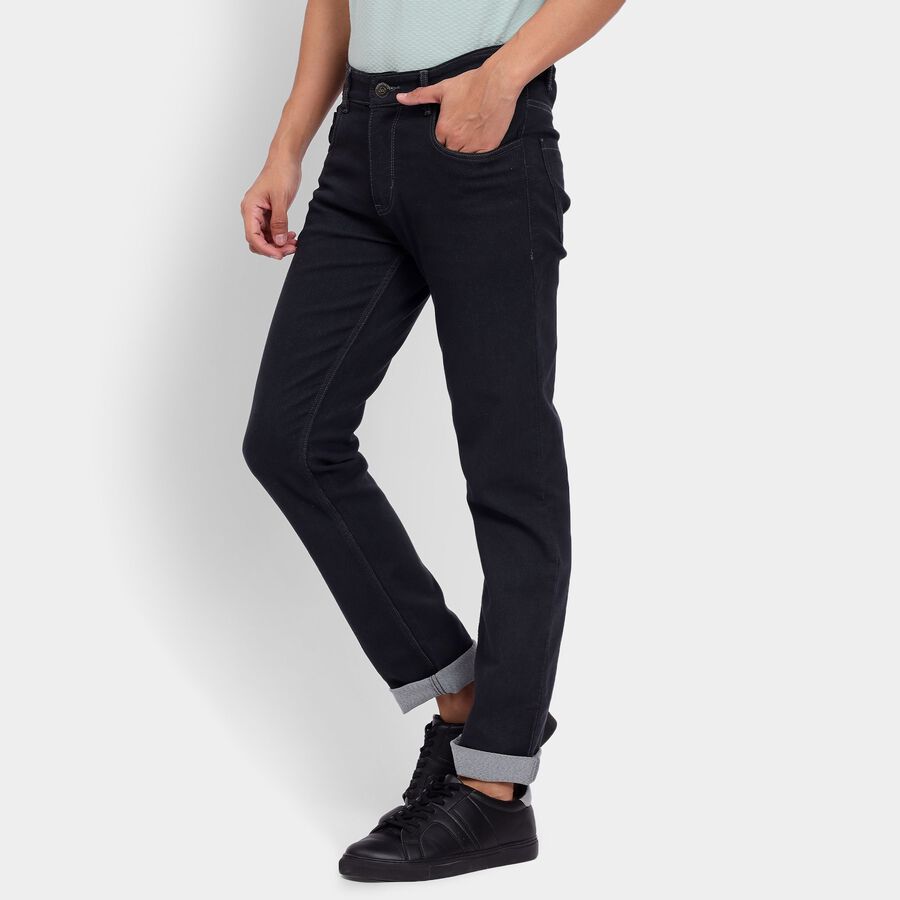 Men's Slim Fit Jeans, Dark Green, large image number null