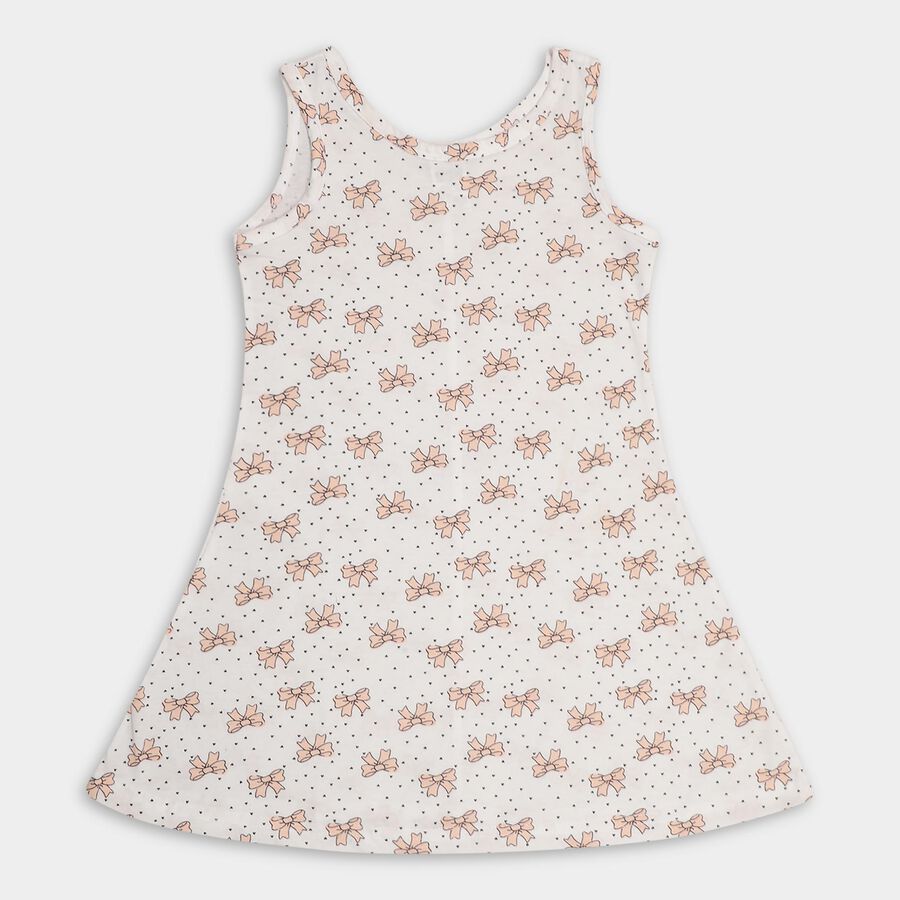 Girls' Frock, ऑफ व्हाइट, large image number null